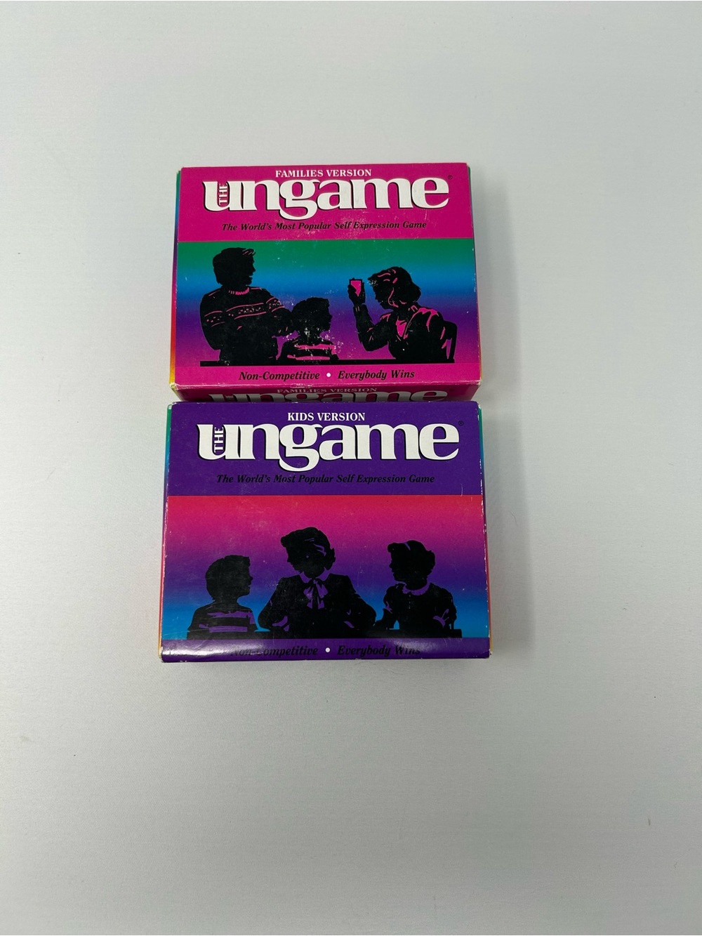 The Ungame Family & Kids Versions Card Game 2002 (2 games included)